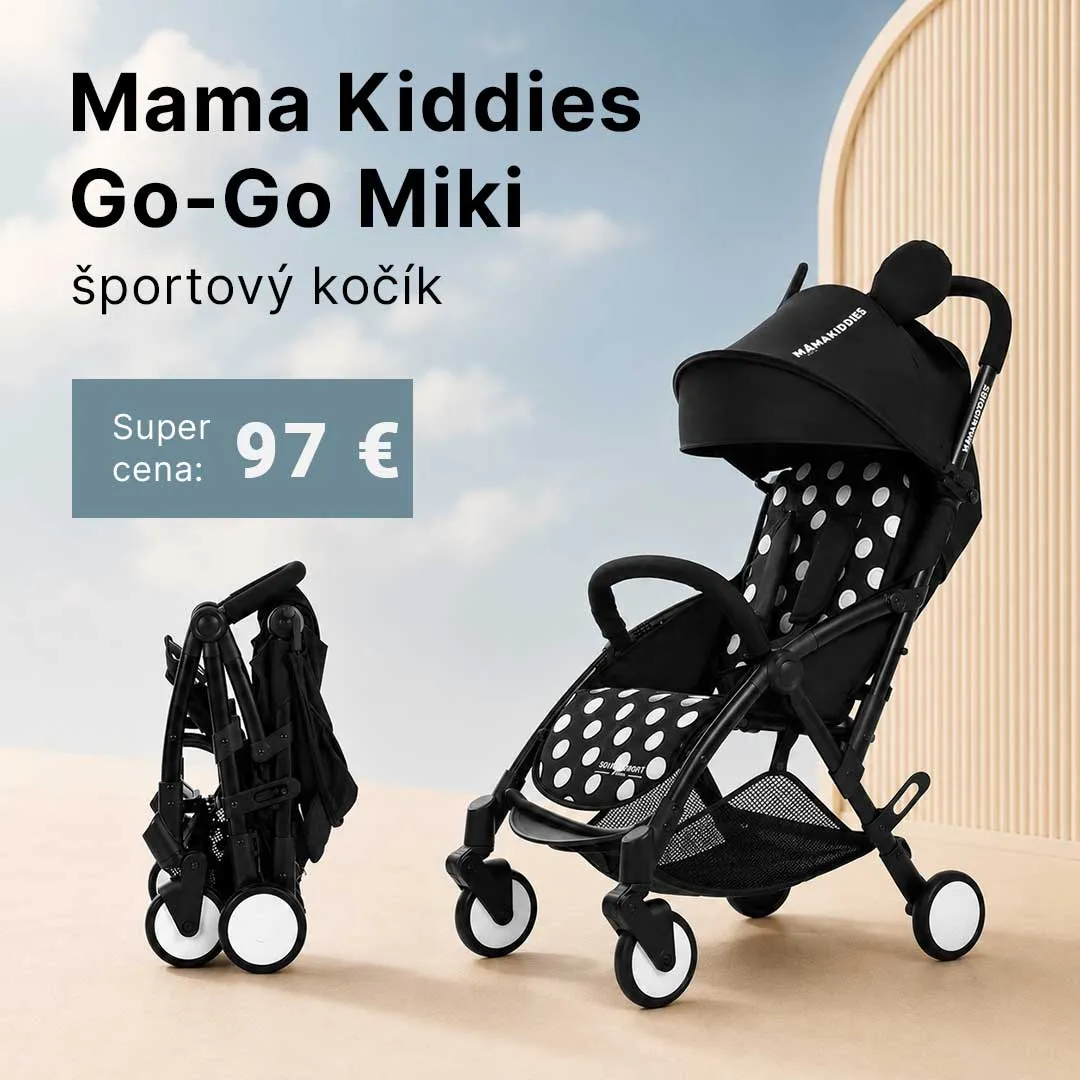 Mama Kiddies Go-Go športový kočík - kociksynov.sk