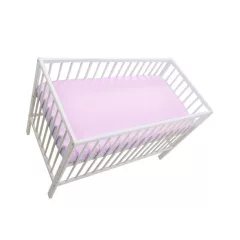   Mama Kiddies® Sofie Dreams plachta s gumou - ružová 120x60