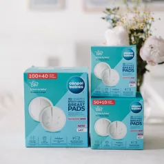   Canpol babies 3D priedušné protišmykové jednorazové vložky do podprsenky, 30 ks