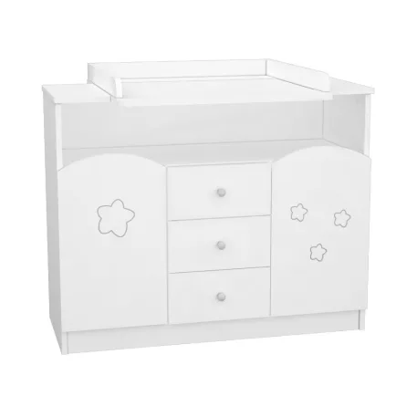 Prebaľovacia skrinka 106 cm – biela