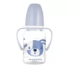 Canpol babies Fľaša úzkohrdlá s úchytmi CUTE ANIMALS 120ml psík