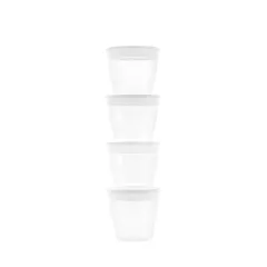   Canpol babies Poháriky na uskladnenie materského mlieka (aj zmrazením) 180ml 4ks