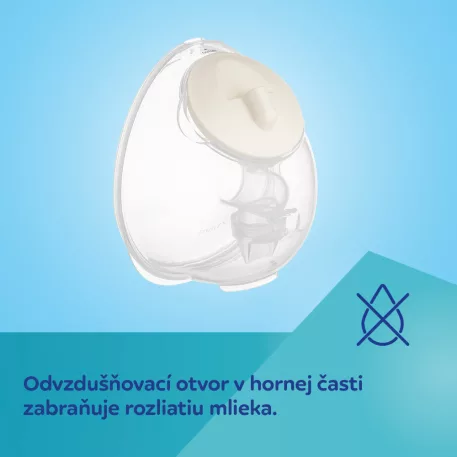 Canpol babies Lievik do podprsenky k odsávačkám Take&Go a ExpressCare