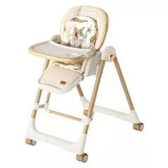   Mama Kiddies® Baby Siesta 4v1 multifunkčná jedálenská stolička v béžovej farbe