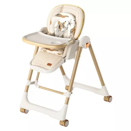 Mama Kiddies® Baby Siesta 4v1 multifunkčná jedálenská stolička v béžovej farbe