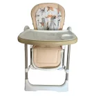 Mama Kiddies® Baby Siesta 4v1 multifunkčná jedálenská stolička v béžovej farbe