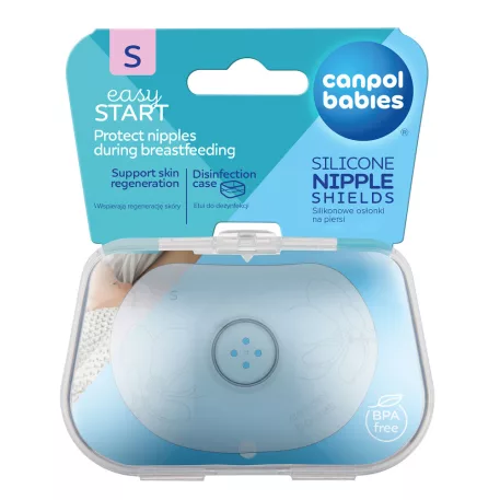 Canpol babies chránič prsných bradaviek EasyStart malý S 2ks