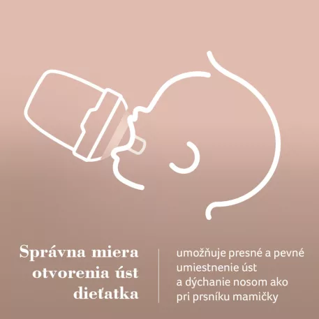 LOVI Cumlík dynamický MAMMAFEEL 3m+ 1ks pomalý, farba béžová