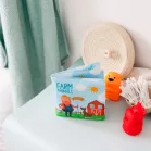 Canpol Babies Knižka mäkká pískacia FARM