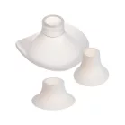 Canpol babies Náhradný silikónový lievik a vložky 24/21/19mm k odsávačke materského mlieka Hands-Free