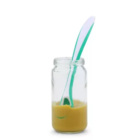 Nuvita Easy Eating tepelne citlivé lyžičky 2 ks – zelené