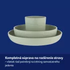 LOVI Sada riadu s hrnčekom 3ks Pistachio