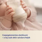 Canpol Babies Cumlík k fľaši Natural Shape 0m+ 2ks