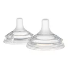 Canpol Babies Cumlík k fľaši Natural Shape 3m+ 2ks