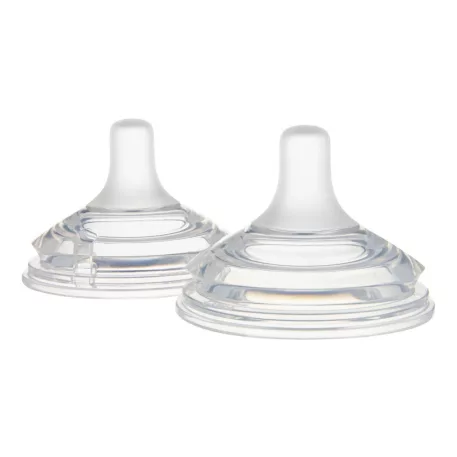 Canpol Babies Cumlík k fľaši Natural Shape 3m+ 2ks