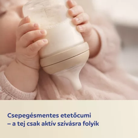 Canpol Babies Cumlík k fľaši Natural Shape 3m+ 2ks