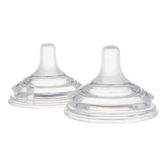 Canpol babies Cumlík k fľaši Natural Shape 12m+ 2ks