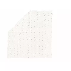   Detská žakárová deka hrubá dvojstenná hladká 80*90 cm - chlapec