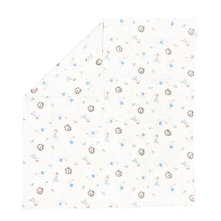 Detská žakárová deka hrubá dvojstenná hladká 80*90 cm - chlapec