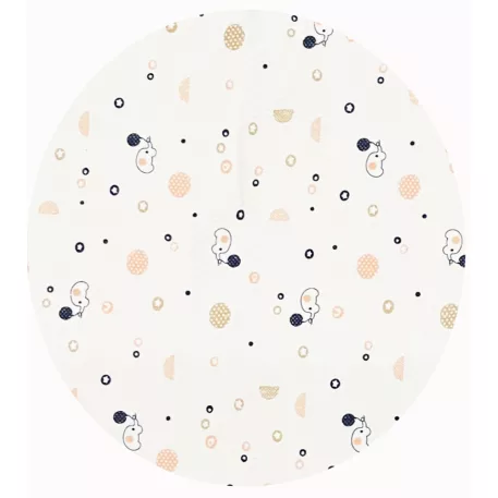 Detská žakárová deka hrubá dvojstenná hladká 80*90 cm - chlapec