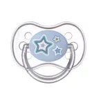 Canpol Babies Silikónový cumlík so symetrickou špičkou 0-6m NEWBORN BABY modrý