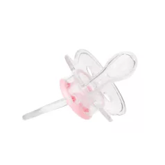   Canpol Babies Silikónový cumlík so symetrickou špičkou 0-6m NEWBORN BABY ružový