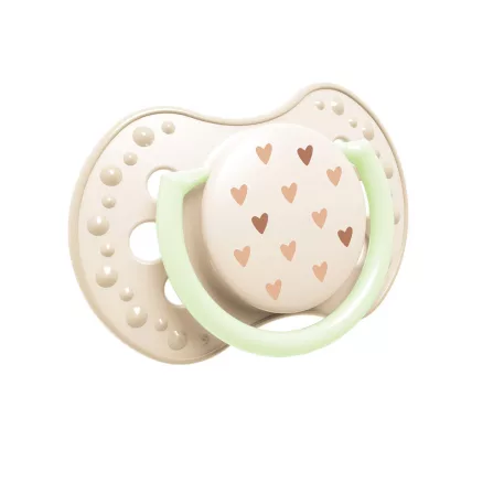 LOVI Cumlík svietiaci silikónový dynamický TEDDY LOVE 6-18m 2ks