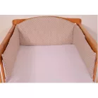 Oblúkový mantinel do detskej postieľky – 200 × 25 cm – béžový