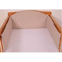   Oblúkový mantinel do detskej postieľky – 200 × 25 cm – béžový