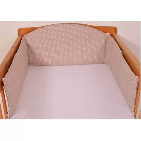 Oblúkový mantinel do detskej postieľky – 200 × 25 cm – béžový