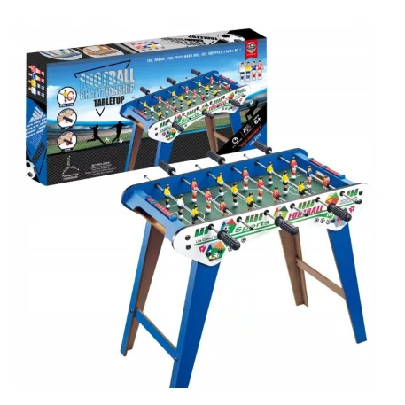 Mama Kiddies® drevený stolný futbal so stojanmi (s nožičkami)