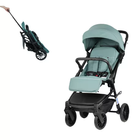 Kočík Mama Kiddies® Roadstar Sport v tyrkysovej farbe + darček