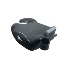   Mama Kiddies® Smart i-Size ISOFIX podsedák do auta 125–150 cm v čiernej farbe + držiak na pohár ako darček 