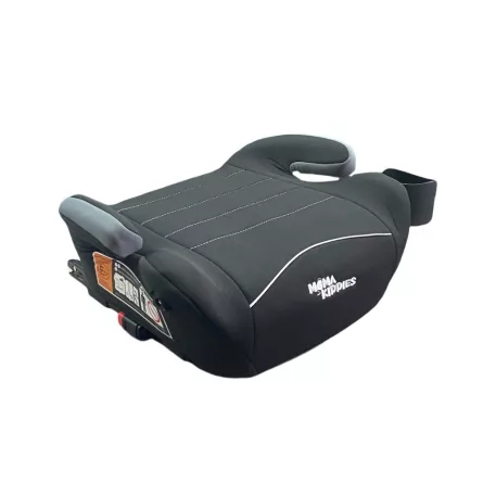 Mama Kiddies® Smart i-Size ISOFIX podsedák do auta 125–150 cm v čiernej farbe + držiak na pohár ako darček 