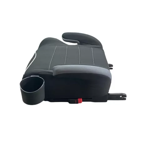 Mama Kiddies® Smart i-Size ISOFIX podsedák do auta 125–150 cm v čiernej farbe + držiak na pohár ako darček 