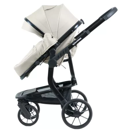 Mama Kiddies® Icon 4v1 multifunkčný kočík s príslušenstvom v béžovej farbe s ISOFIX základňou + Darček