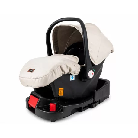 Mama Kiddies® Icon 4v1 multifunkčný kočík s príslušenstvom v béžovej farbe s ISOFIX základňou + Darček