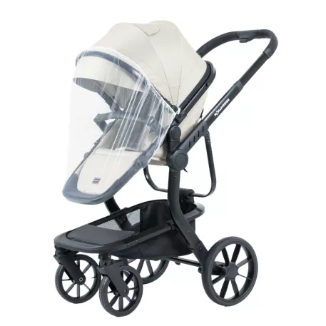 Mama Kiddies® Icon 4v1 multifunkčný kočík s príslušenstvom v béžovej farbe s ISOFIX základňou + Darček