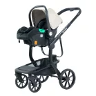 Mama Kiddies® Icon 3v1 multifunkčný kočík s príslušenstvom v béžovej farbe + Darček
