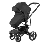 Mama Kiddies® Icon 4v1 multifunkčný kočík s príslušenstvom v čiernej farbe s ISOFIX základňou + Darček