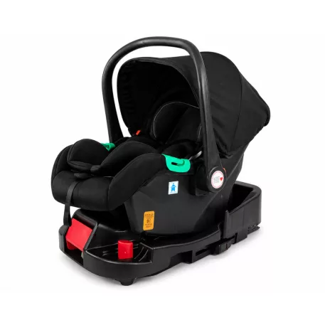 Mama Kiddies® Icon 4v1 multifunkčný kočík s príslušenstvom v čiernej farbe s ISOFIX základňou + Darček
