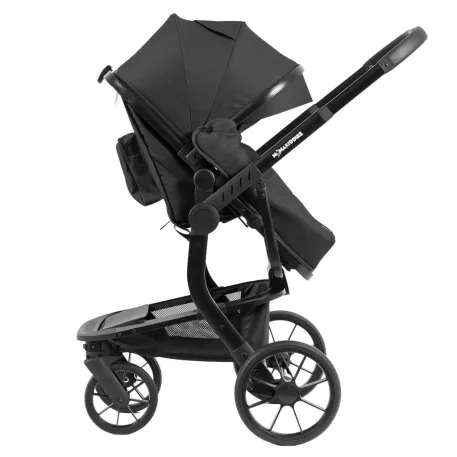 Mama Kiddies® Icon 3v1 multifunkčný kočík s príslušenstvom v čiernej farbe + Darček