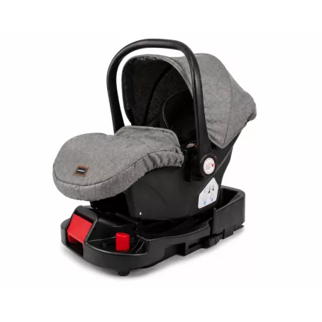 Mama Kiddies® Icon 4v1 multifunkčný kočík s príslušenstvom v sivej farbe s ISOFIX základňou + Darček