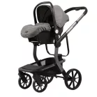 Mama Kiddies® Icon 4v1 multifunkčný kočík s príslušenstvom v sivej farbe s ISOFIX základňou + Darček