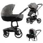 Mama Kiddies® Icon 3v1 multifunkčný kočík s príslušenstvom v sivej farbe + Darček