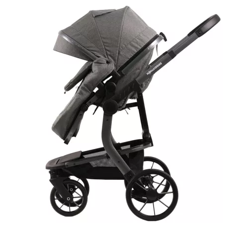 Mama Kiddies® Icon 3v1 multifunkčný kočík s príslušenstvom v sivej farbe + Darček