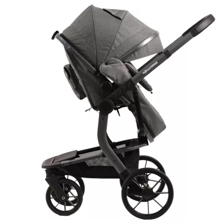 Mama Kiddies® Icon 3v1 multifunkčný kočík s príslušenstvom v sivej farbe + Darček