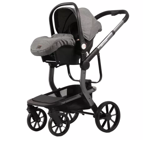 Mama Kiddies® Icon 3v1 multifunkčný kočík s príslušenstvom v sivej farbe + Darček