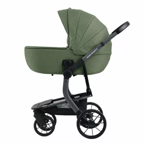 Mama Kiddies® Icon 4v1 multifunkčný kočík s príslušenstvom v zelenej farbe s ISOFIX základňou + Darček