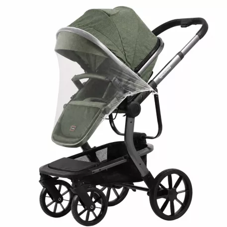 Mama Kiddies® Icon 4v1 multifunkčný kočík s príslušenstvom v zelenej farbe s ISOFIX základňou + Darček